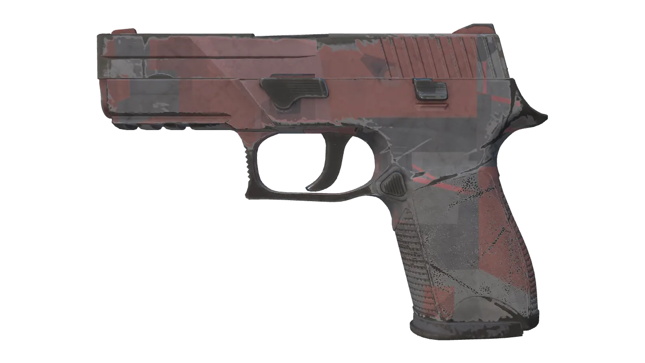 P250 | Constructivist (Field-Tested) — Dust II light, front