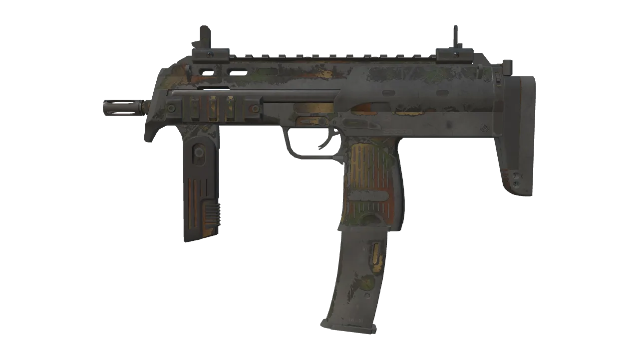 MP7 | Army Recon (Battle-Scarred) — Dust II light, front