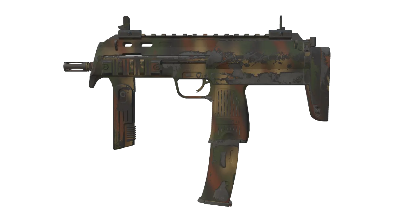 Souvenir MP7 | Army Recon (Field-Tested) — Dust II light, front