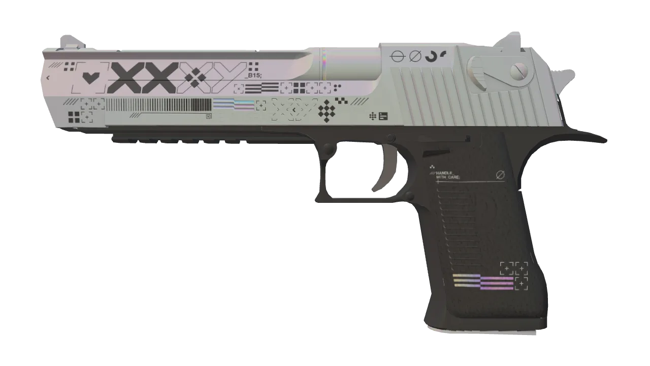 Desert Eagle | Printstream (Factory New) — Dust II light, front