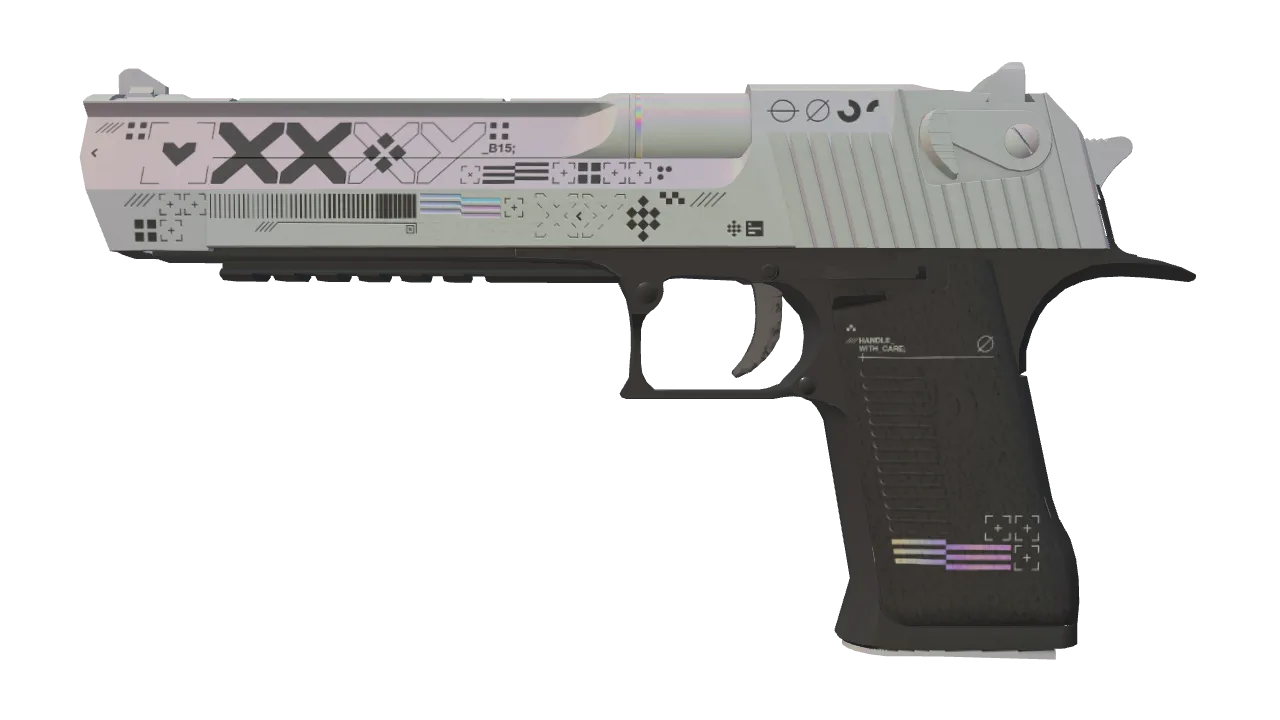 Desert Eagle | Printstream (Field-Tested) — Dust II light, front