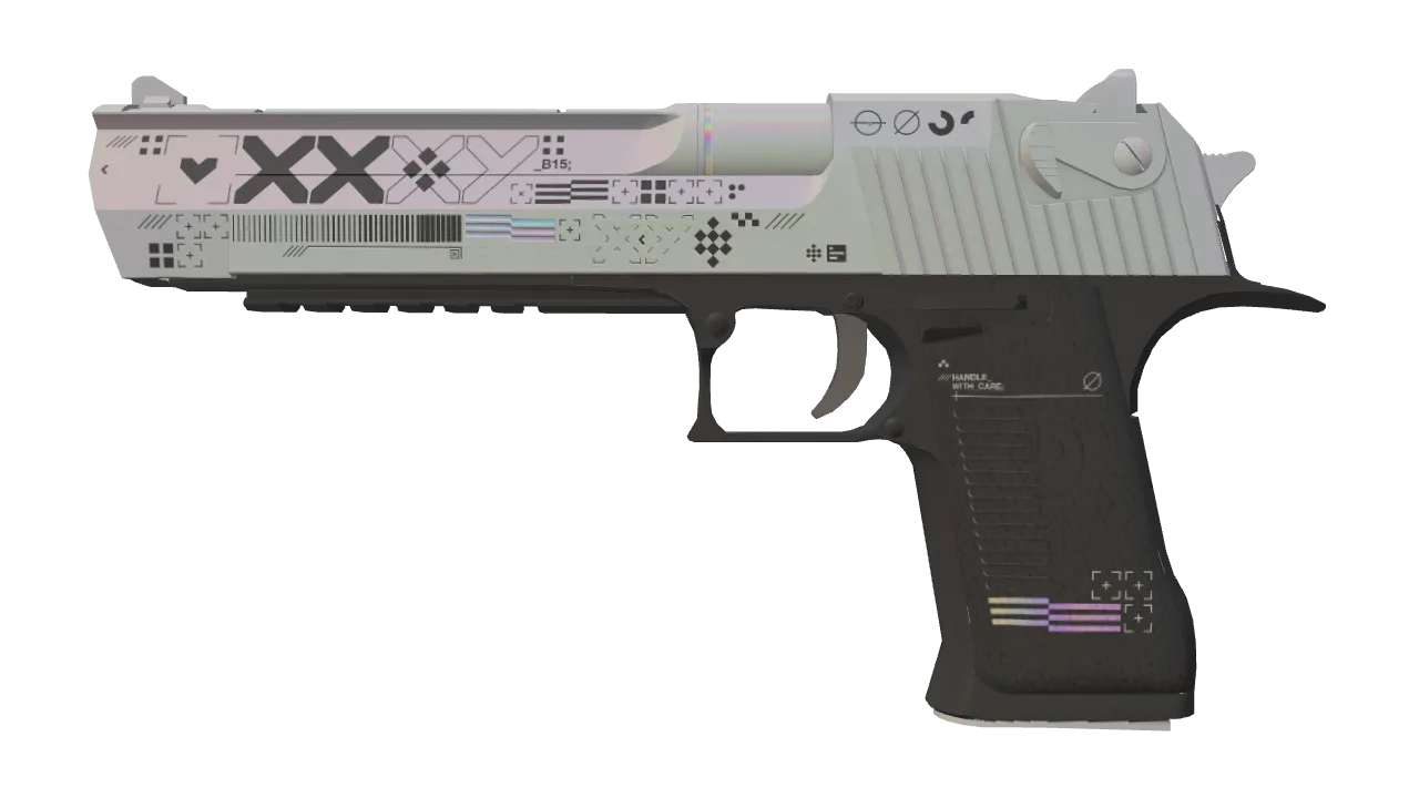 Souvenir Desert Eagle | Printstream (Minimal Wear) — Dust II light, front