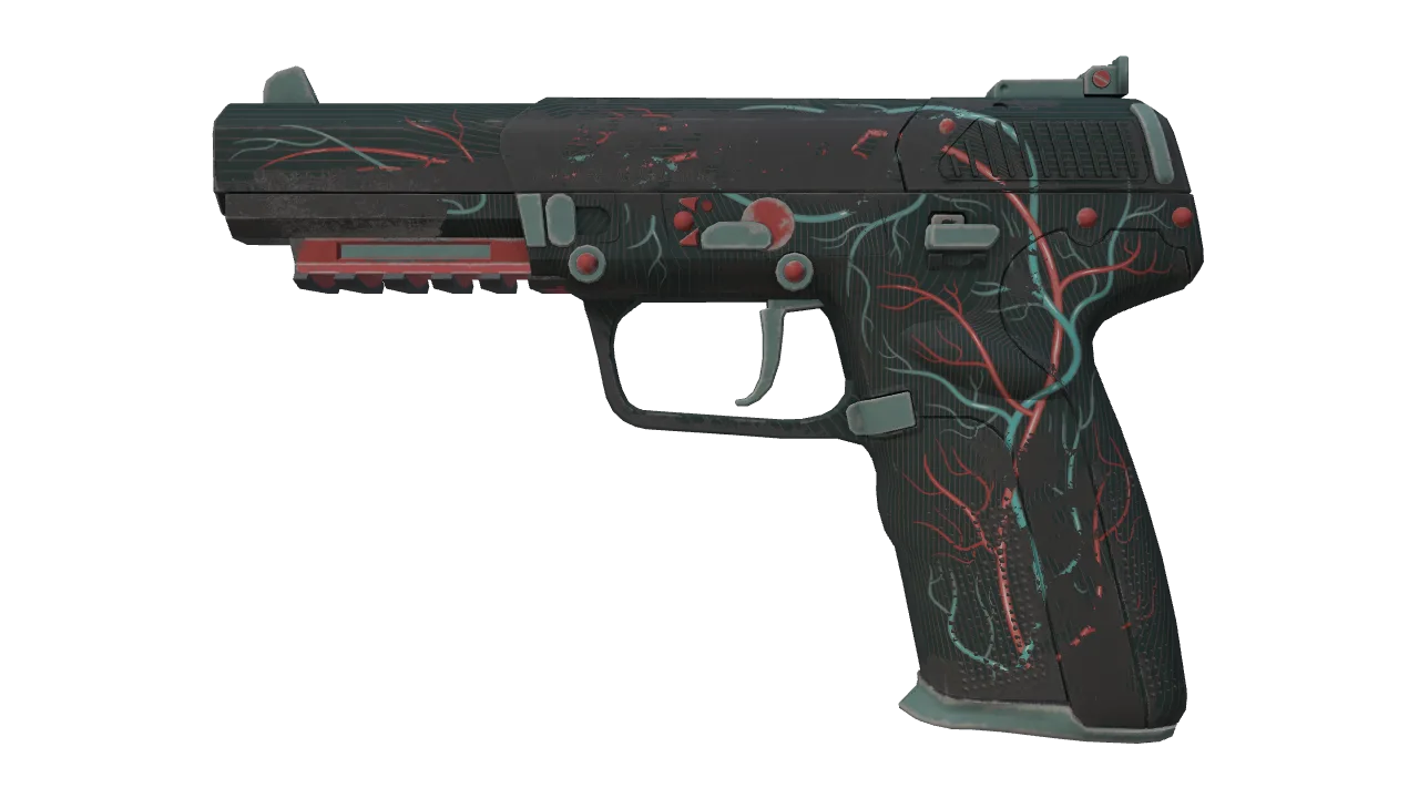 Five-SeveN | Capillary (Battle-Scarred) — Dust II light, front