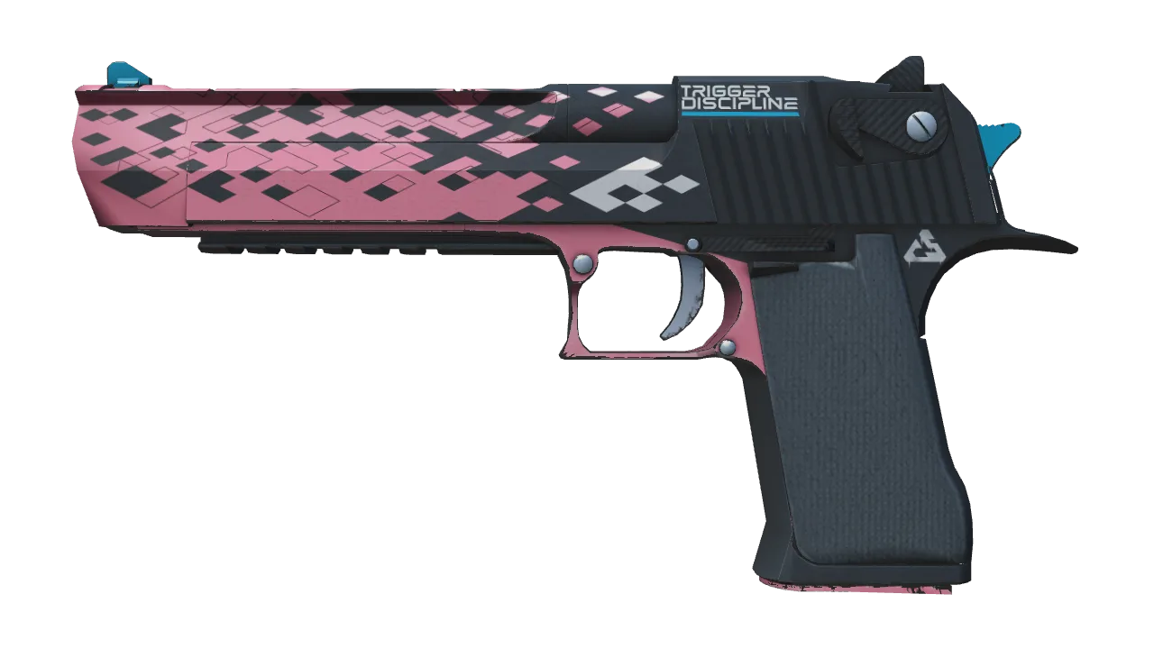 Desert Eagle | Trigger Discipline (Factory New) — Dust II light, front