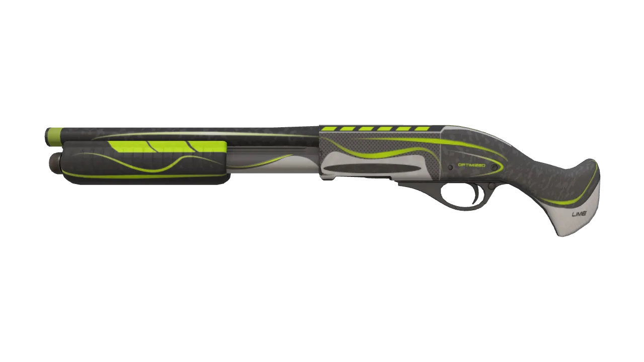 Sawed-Off | Limelight (Factory New) — Dust II light, front