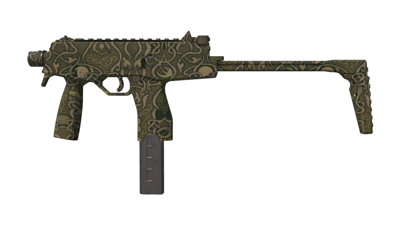MP9 | Old Roots (Factory New) — Dust II light, front
