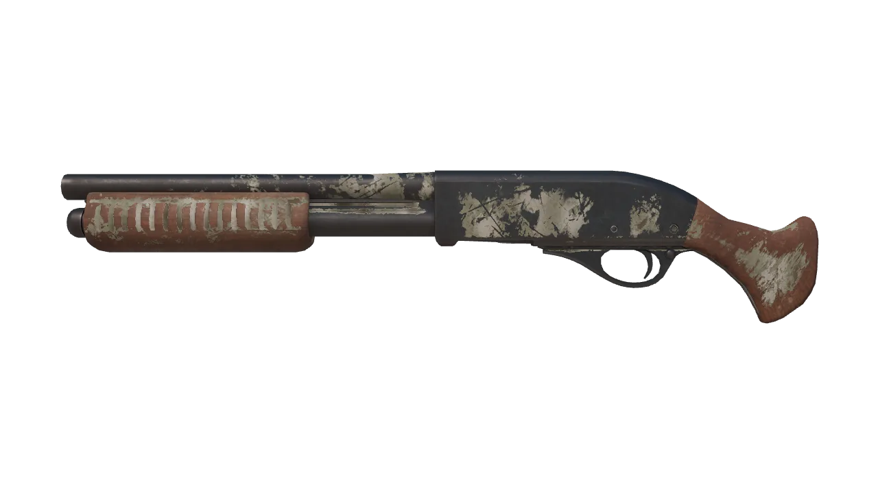 Sawed-Off | Sage Spray (Battle-Scarred) — Dust II light, front
