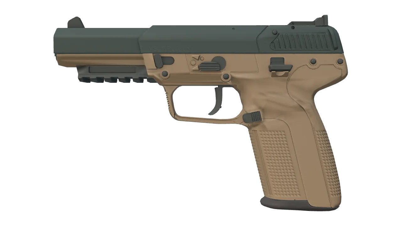 Five-SeveN | Contractor (Factory New) — Dust II light, front