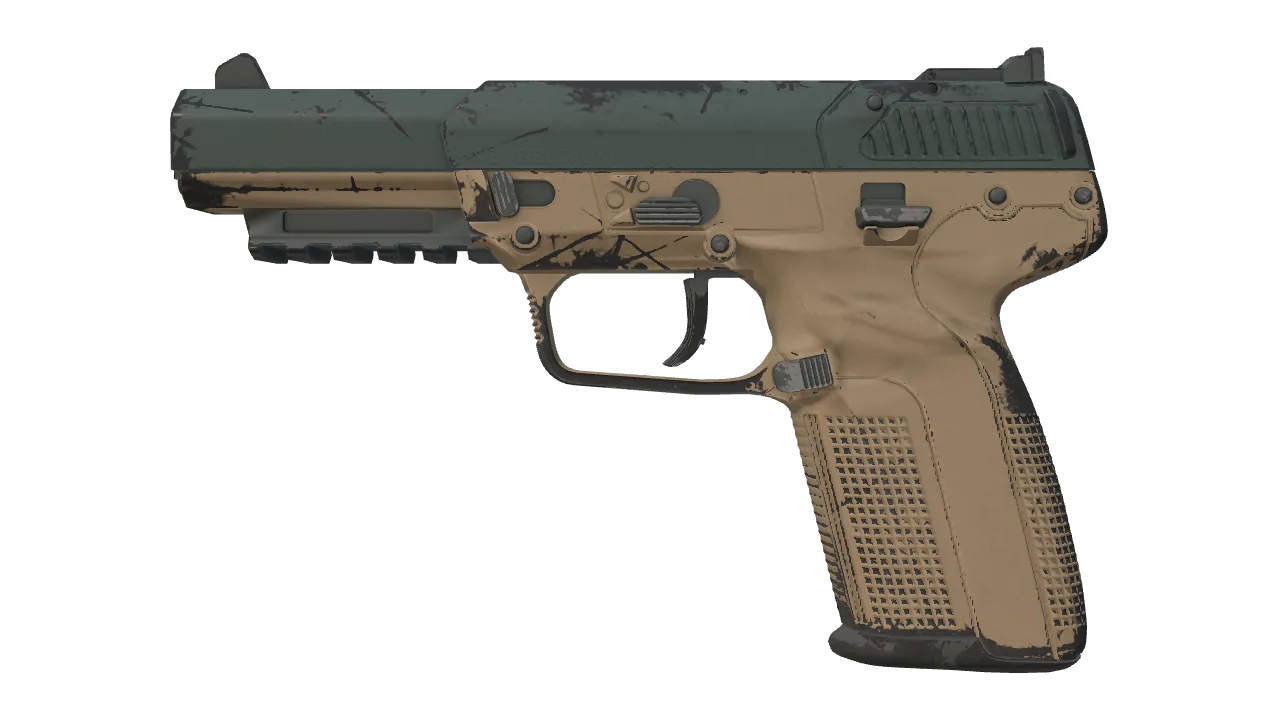 Five-SeveN | Contractor (Field-Tested) — Dust II light, front