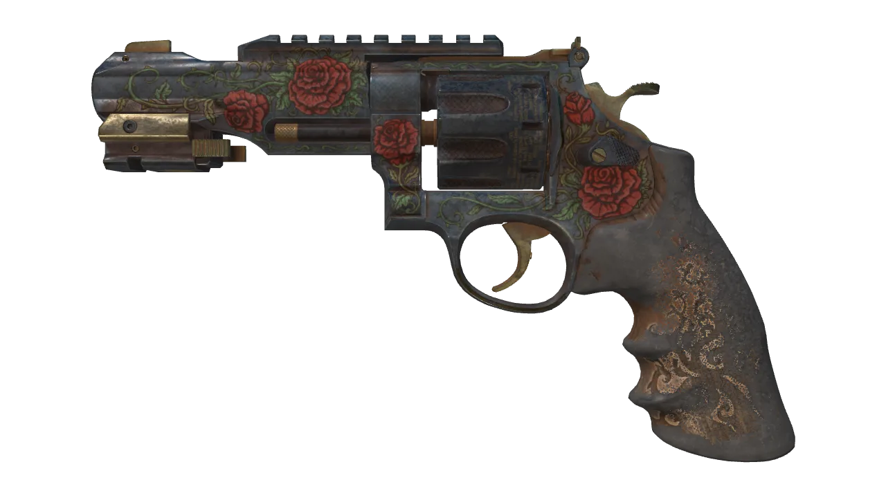R8 Revolver | Tango (Battle-Scarred) — Dust II light, front