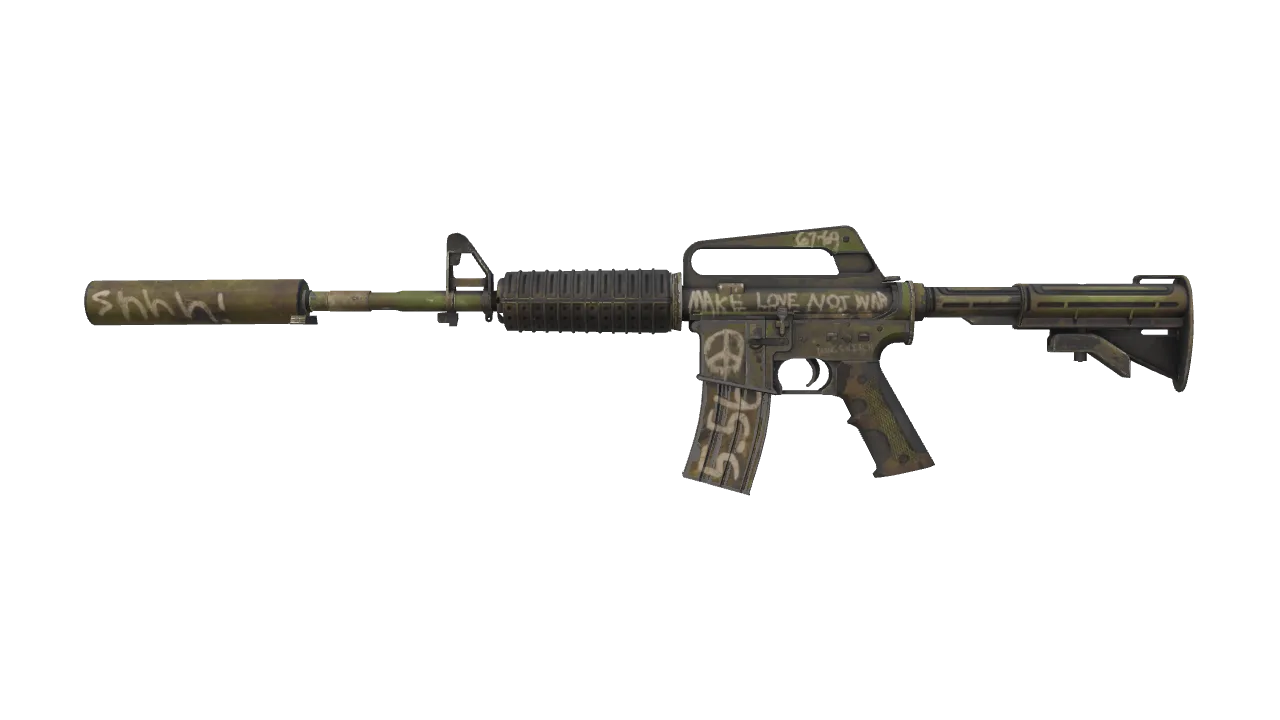 M4A1-S | Flashback (Field-Tested) — Dust II light, front