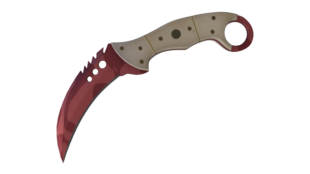 Talon Knife | Slaughter seed #666, front
