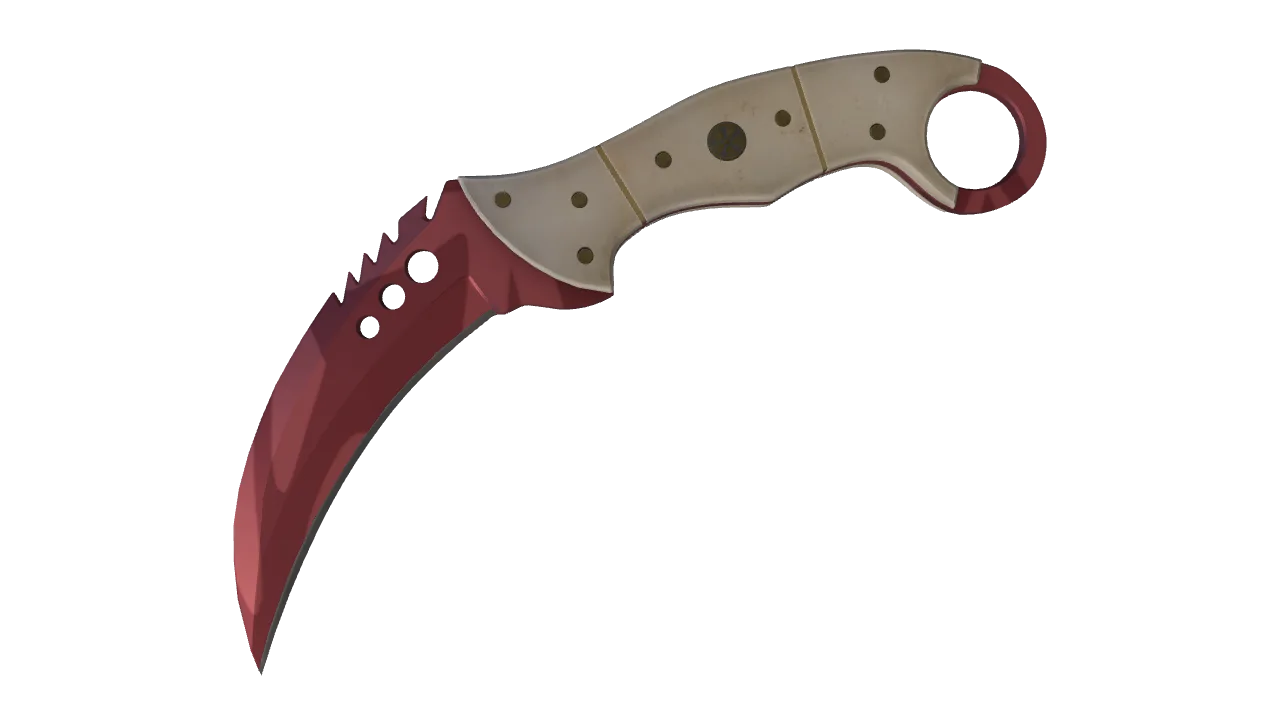 Talon Knife | Slaughter seed #828, front