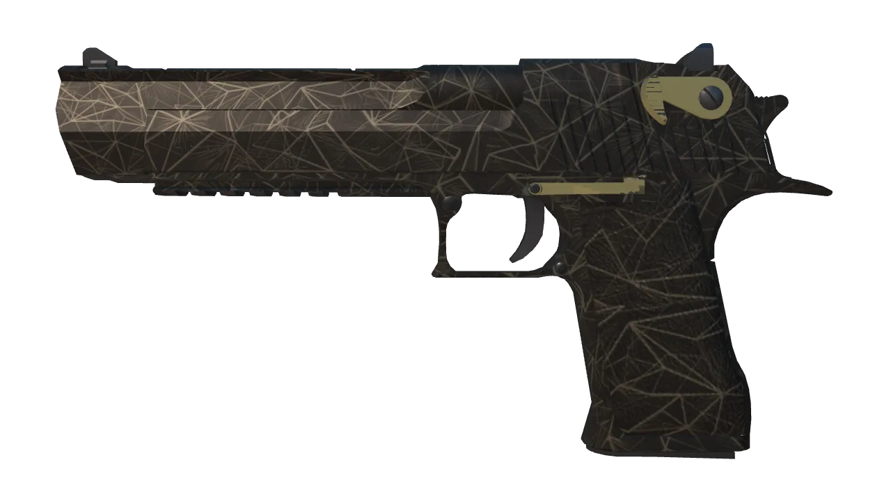 Desert Eagle | Meteorite (Factory New) — Dust II light, front