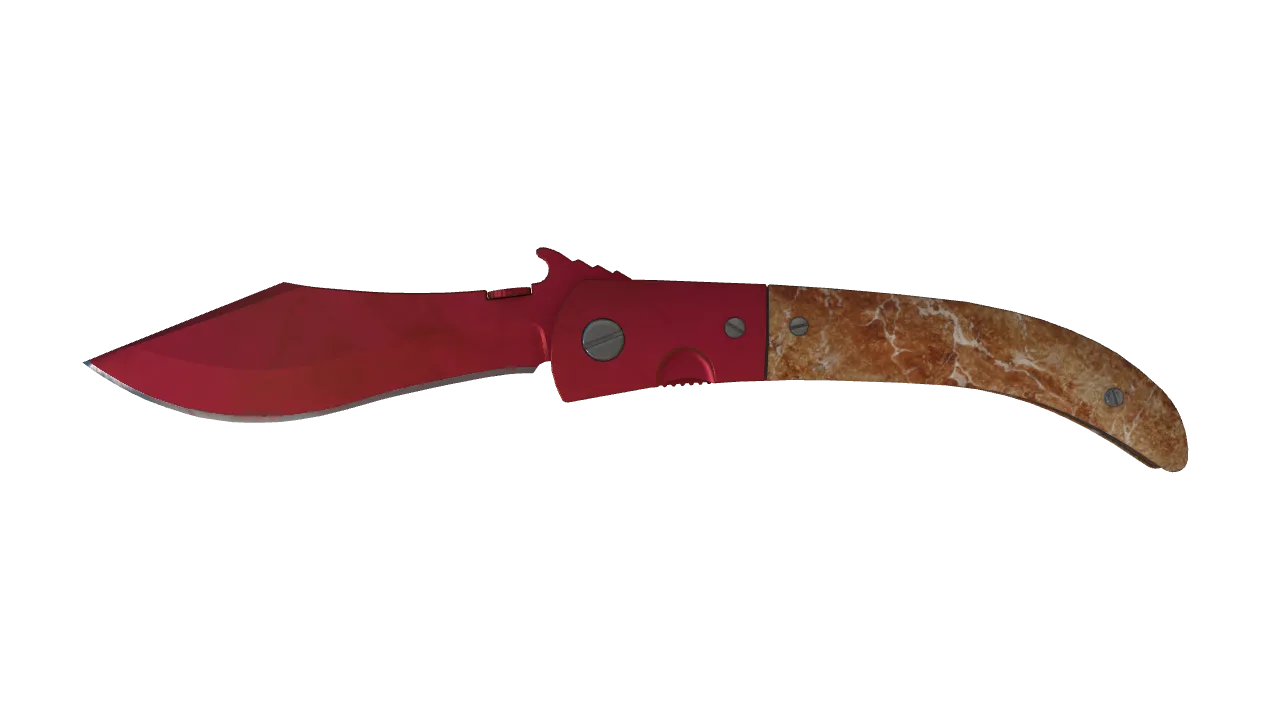 ★ Navaja Knife | Doppler (Ruby) (Factory New) — Dust II light, front