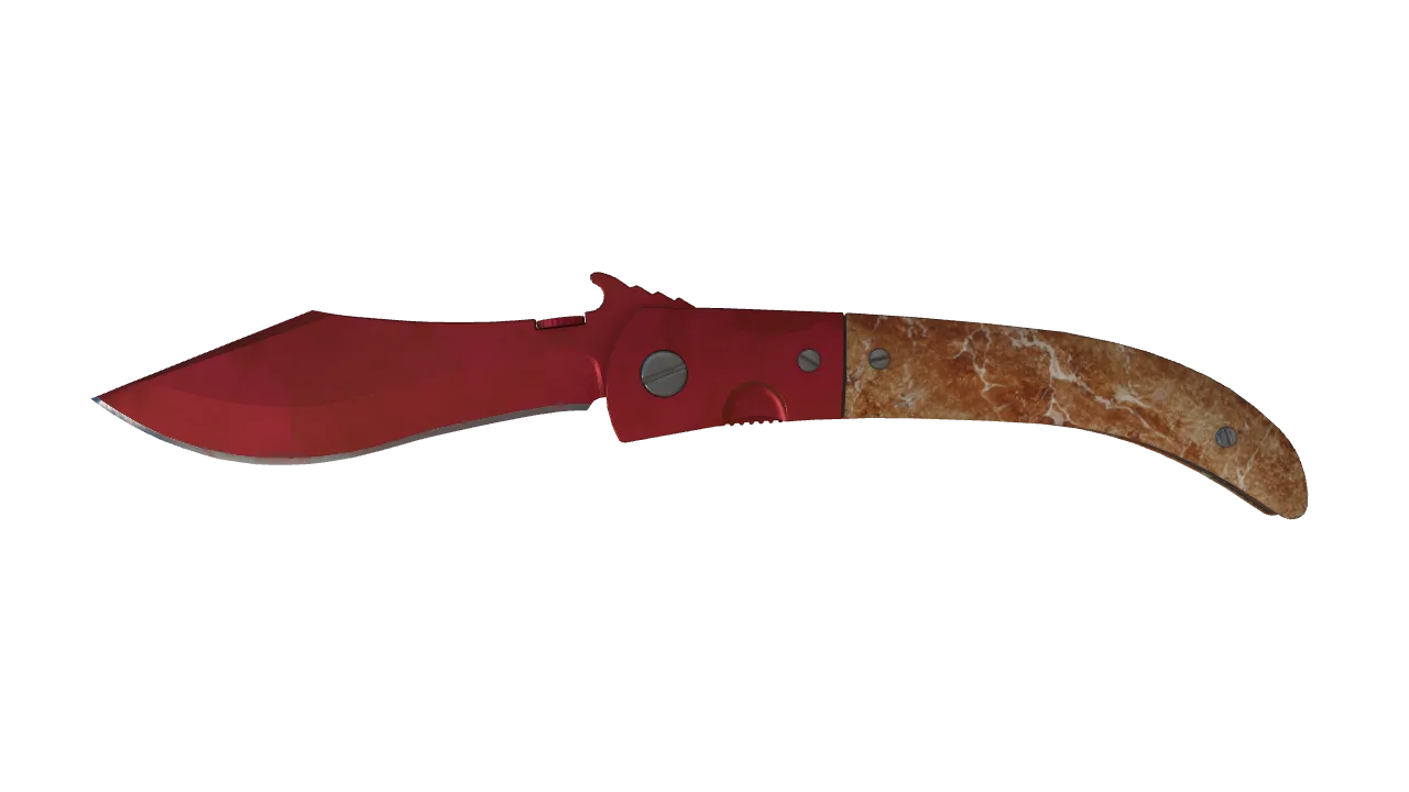 Navaja Knife | Doppler (Ruby) seed #147, front