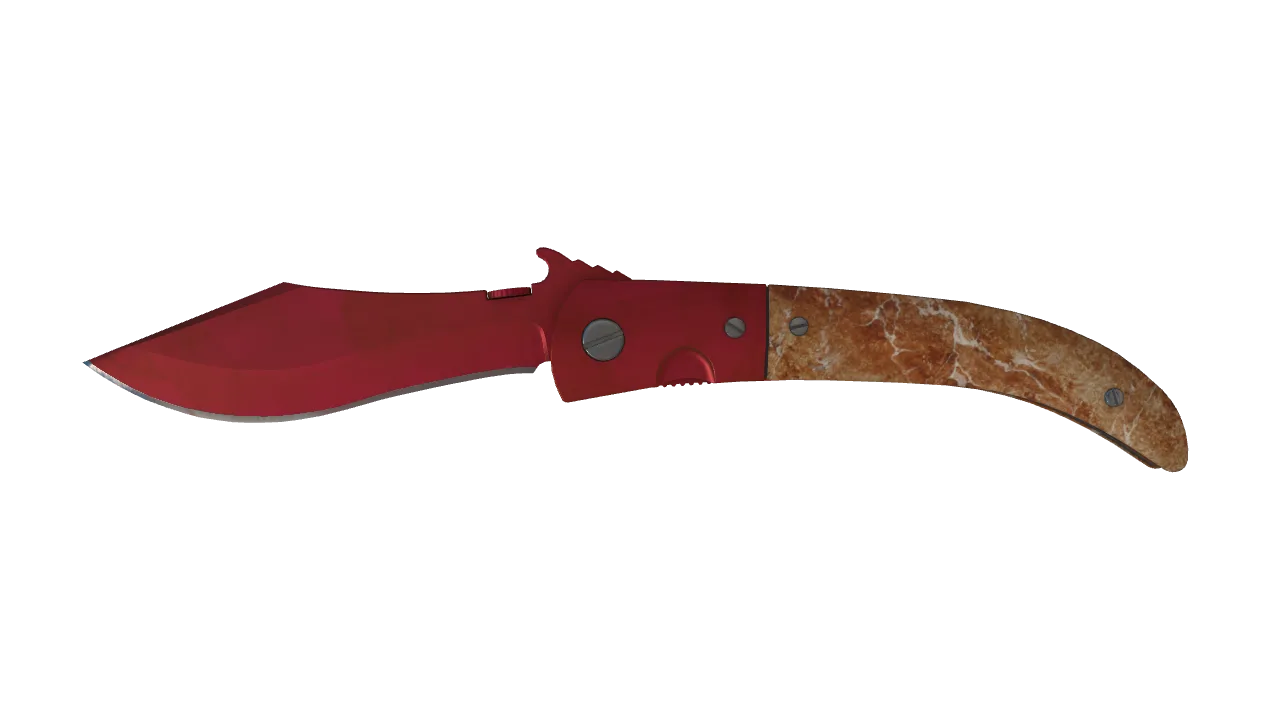Navaja Knife | Doppler (Ruby) seed #41, front