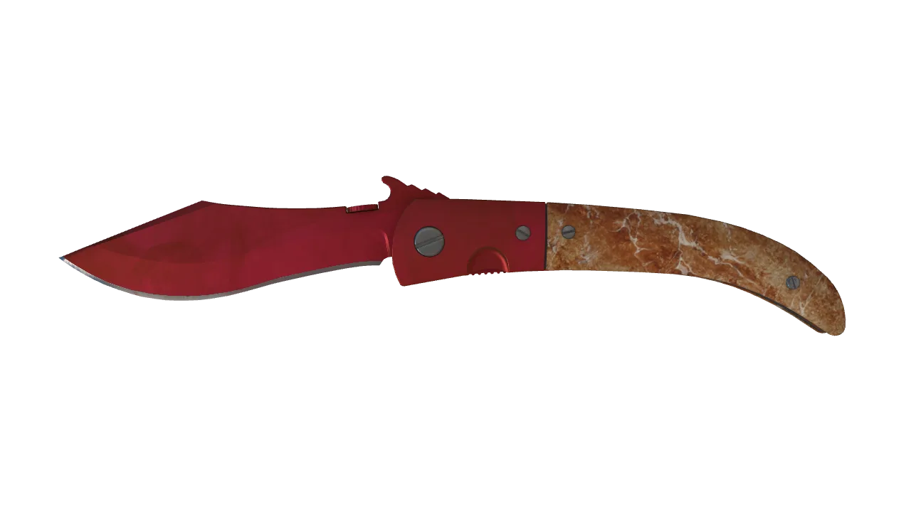 Navaja Knife | Doppler (Ruby) seed #467, front