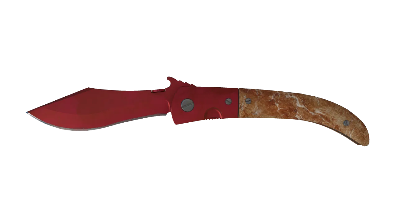 Navaja Knife | Doppler (Ruby) seed #576, front