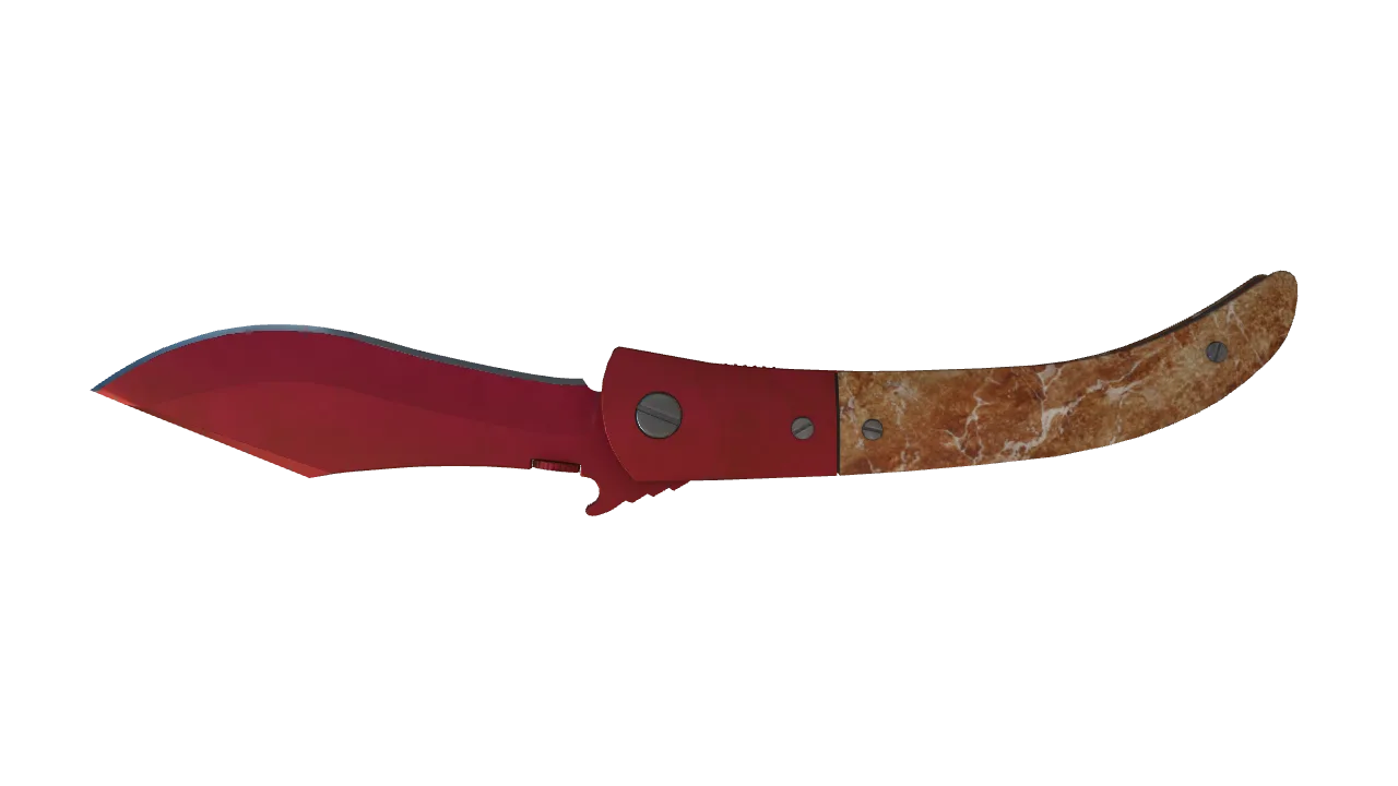 Navaja Knife | Doppler (Ruby) seed #609, back