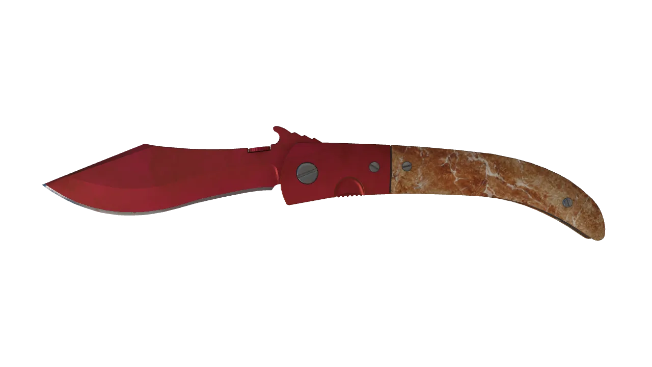 Navaja Knife | Doppler (Ruby) seed #807, front