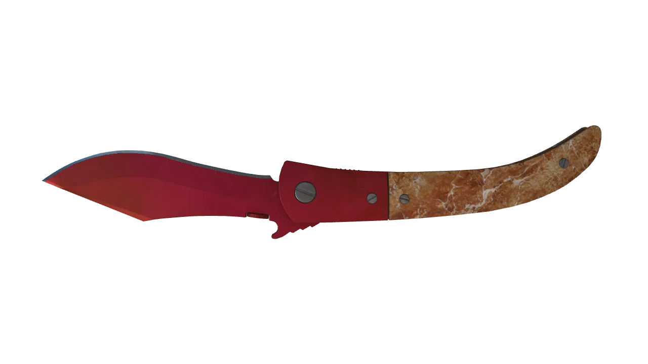 Navaja Knife | Doppler (Ruby) seed #830, back