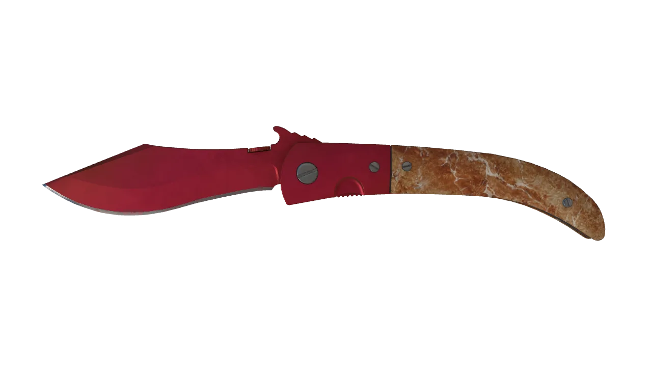 Navaja Knife | Doppler (Ruby) seed #881, front