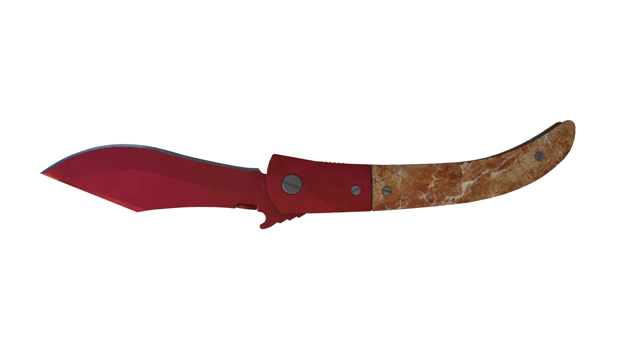 Navaja Knife | Doppler (Ruby) seed #997, back