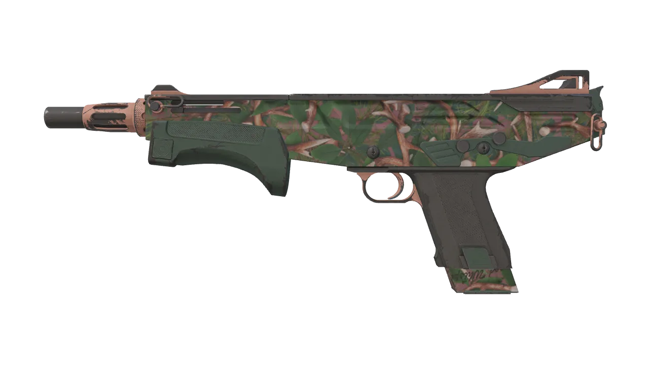Souvenir MAG-7 | Wildwood (Field-Tested) — Dust II light, front