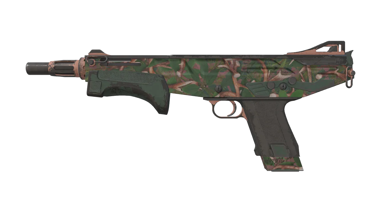 Souvenir MAG-7 | Wildwood (Well-Worn) — Dust II light, front