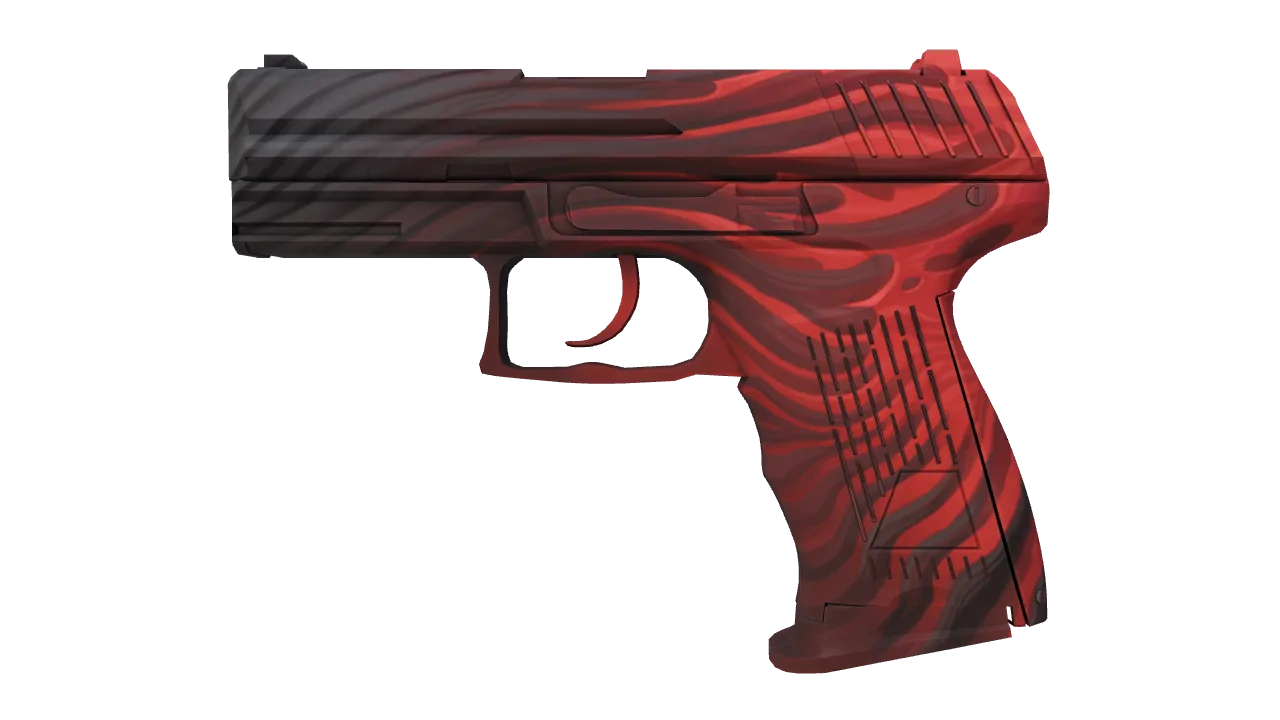 StatTrak™ P2000 | Obsidian (Factory New) — Dust II light, front