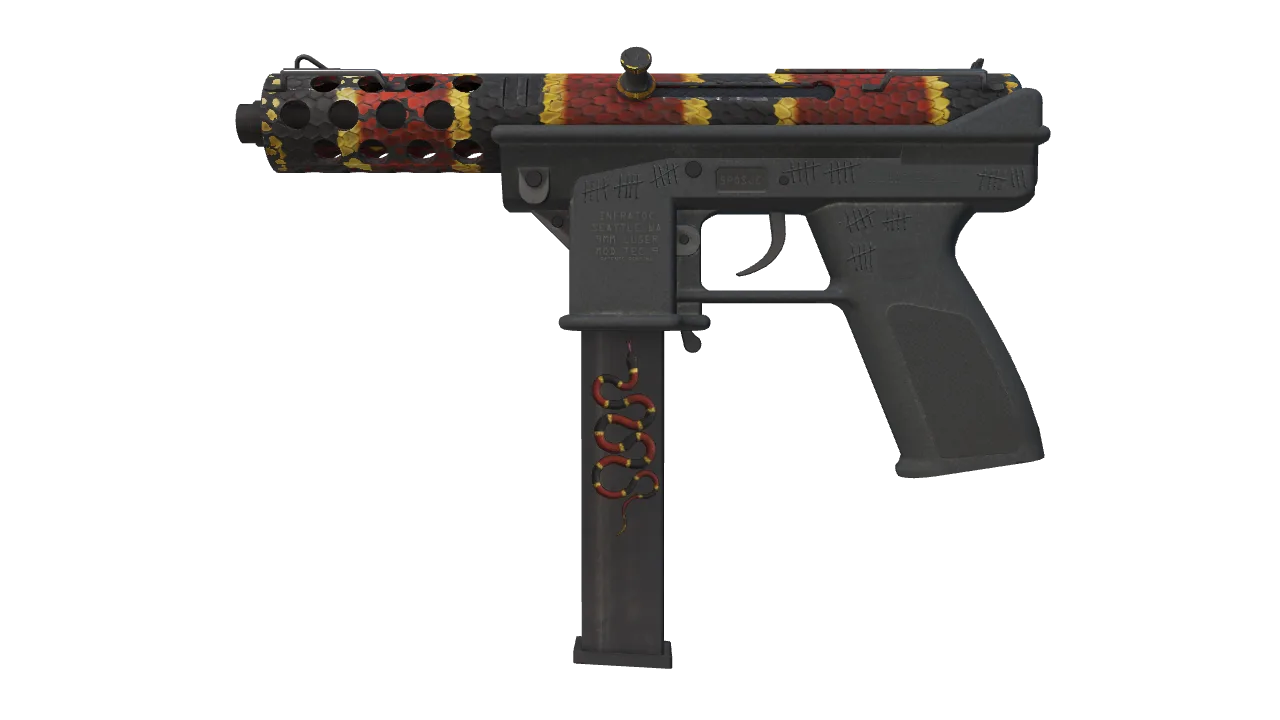 Souvenir Tec-9 | Snek-9 (Field-Tested) — Dust II light, front