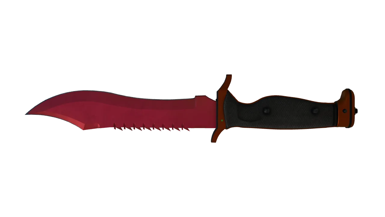 Bowie Knife | Doppler (Ruby) seed #127, back