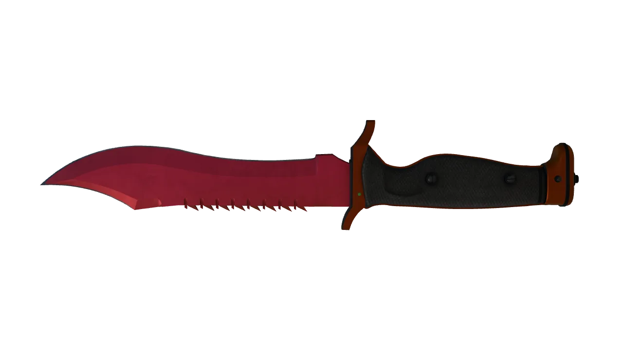 Bowie Knife | Doppler (Ruby) seed #144, back