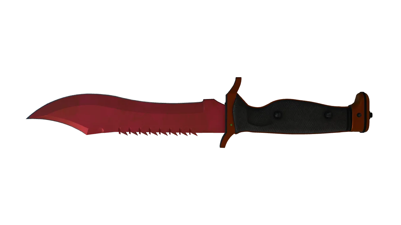 Bowie Knife | Doppler (Ruby) seed #330, back