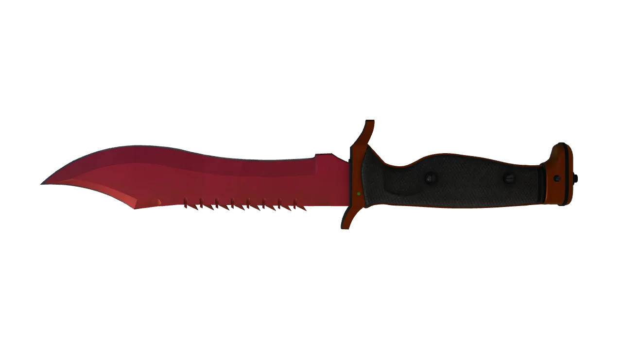 Bowie Knife | Doppler (Ruby) seed #393, back