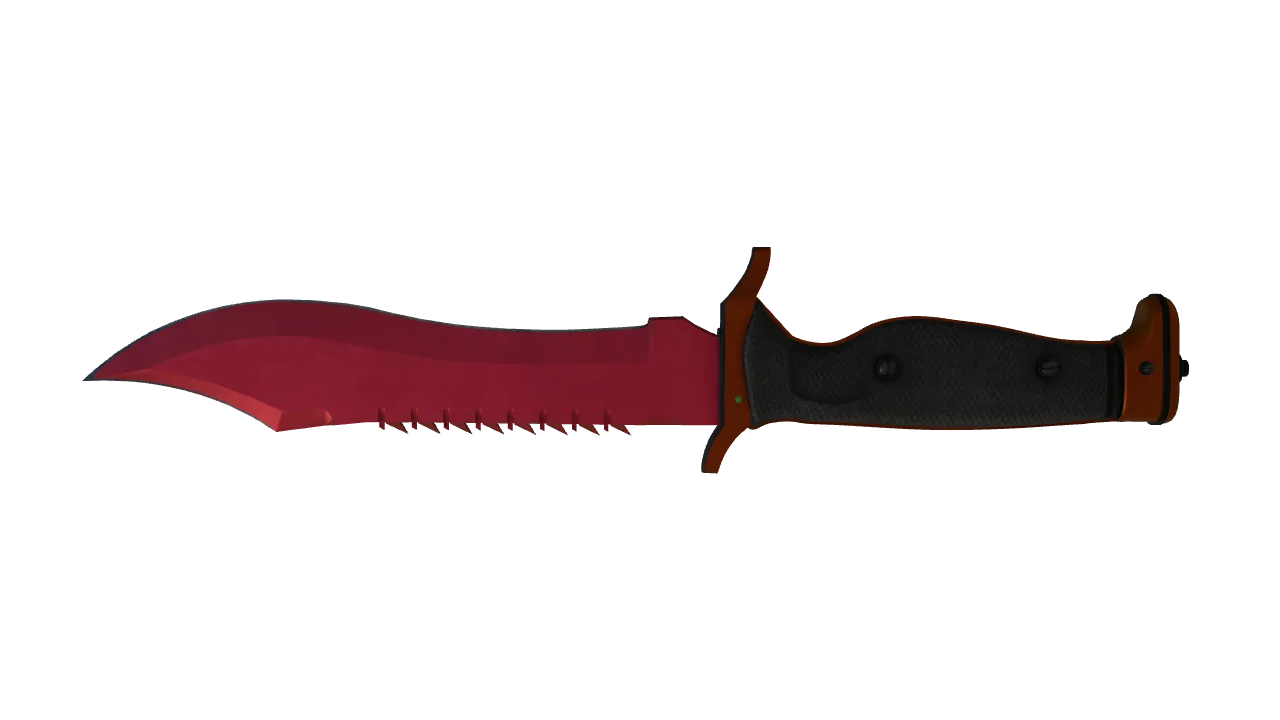 Bowie Knife | Doppler (Ruby) seed #403, back