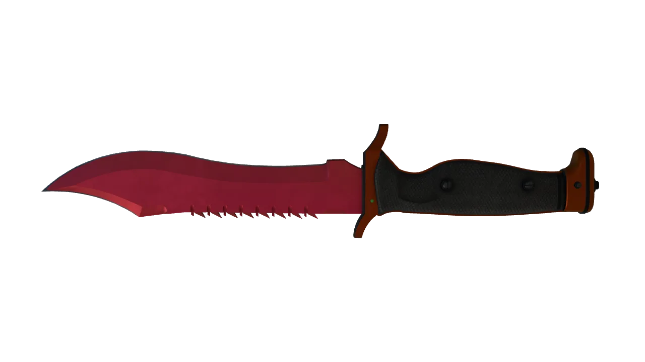 Bowie Knife | Doppler (Ruby) seed #407, back