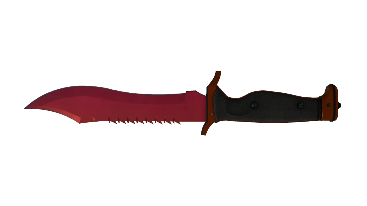 Bowie Knife | Doppler (Ruby) seed #468, back