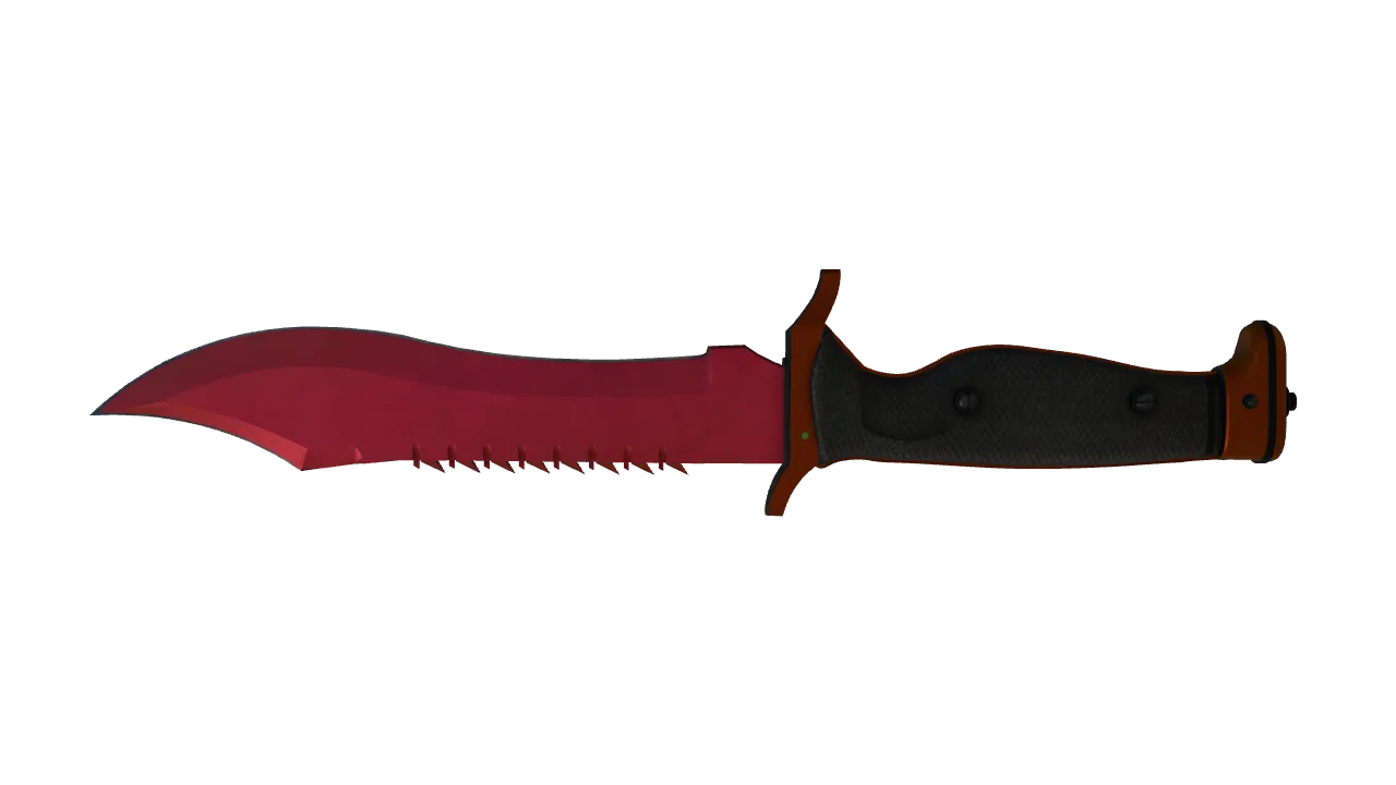 Bowie Knife | Doppler (Ruby) seed #618, back