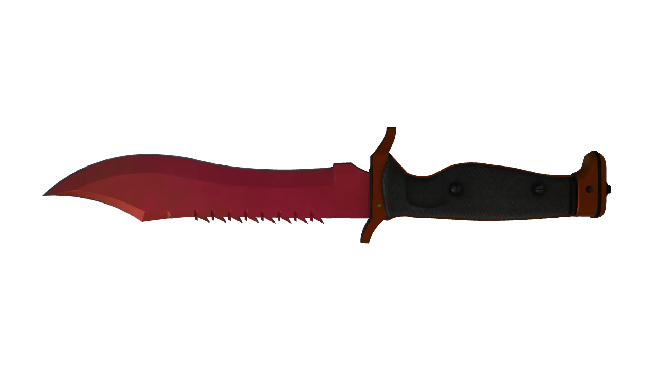 Bowie Knife | Doppler (Ruby) seed #703, back