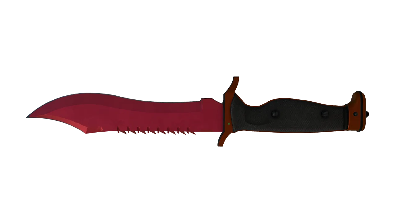 Bowie Knife | Doppler (Ruby) seed #748, back