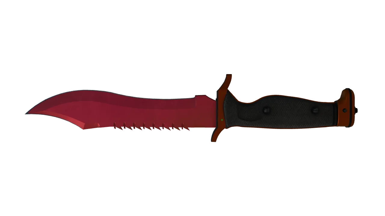 Bowie Knife | Doppler (Ruby) seed #832, back