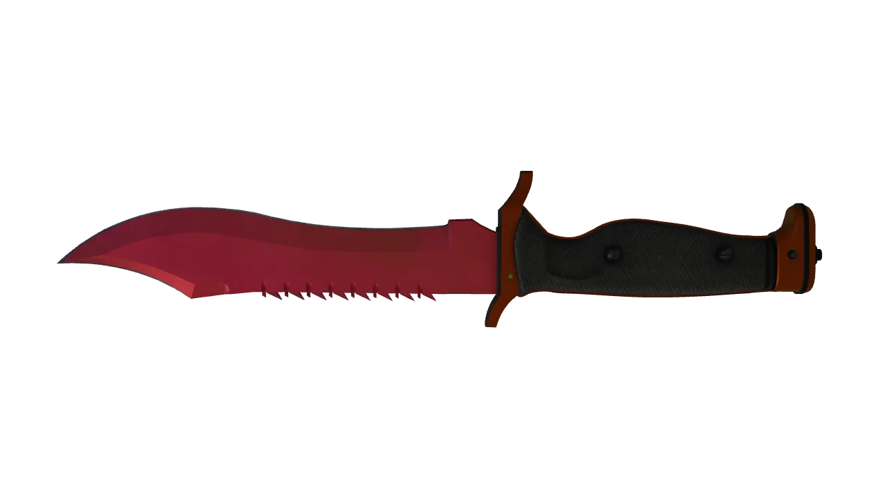 Bowie Knife | Doppler (Ruby) seed #890, back