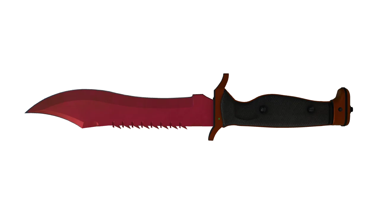 Bowie Knife | Doppler (Ruby) seed #92, back