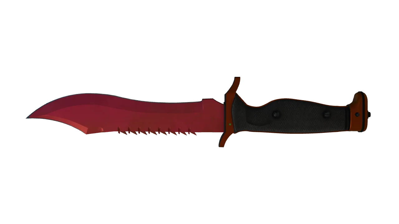 Bowie Knife | Doppler (Ruby) seed #923, back