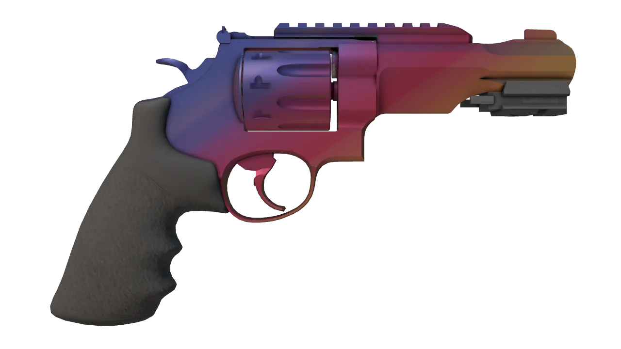 R8 Revolver | Fade seed #150, back