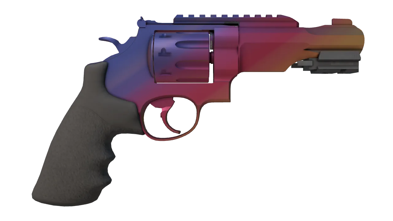 R8 Revolver | Fade seed #897, back
