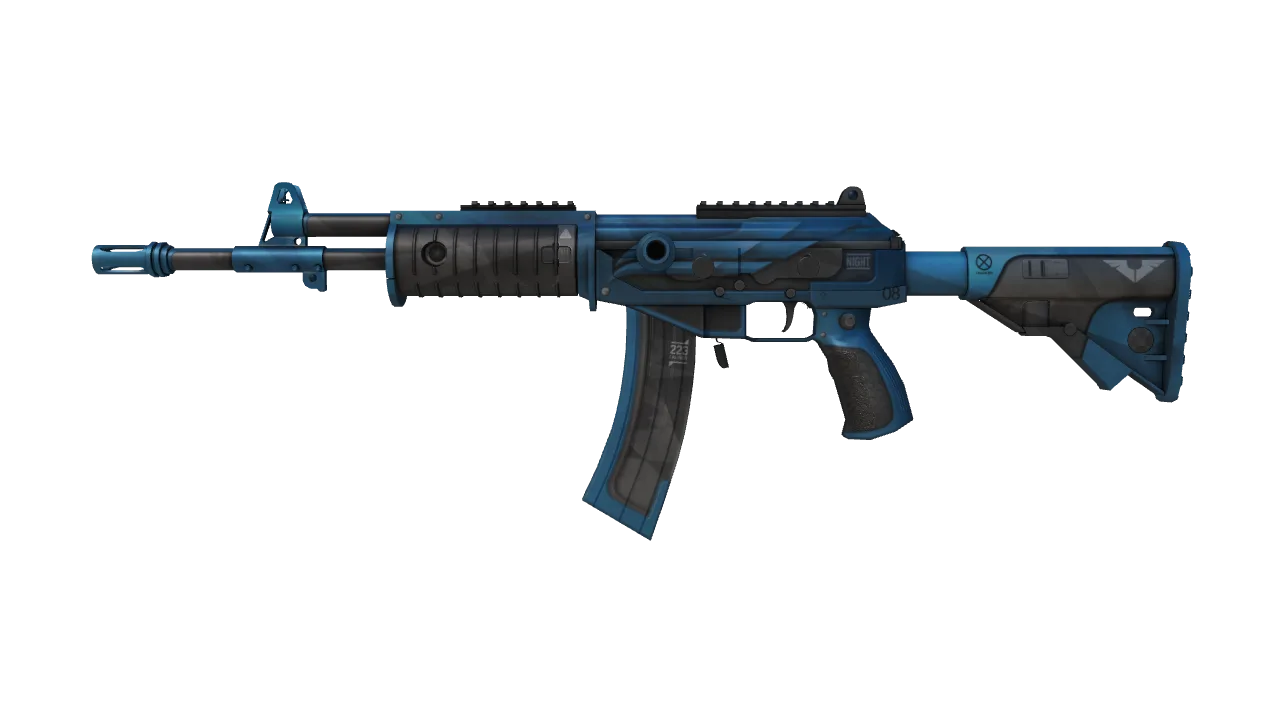 Galil AR | Stone Cold (Factory New) — Dust II light, front