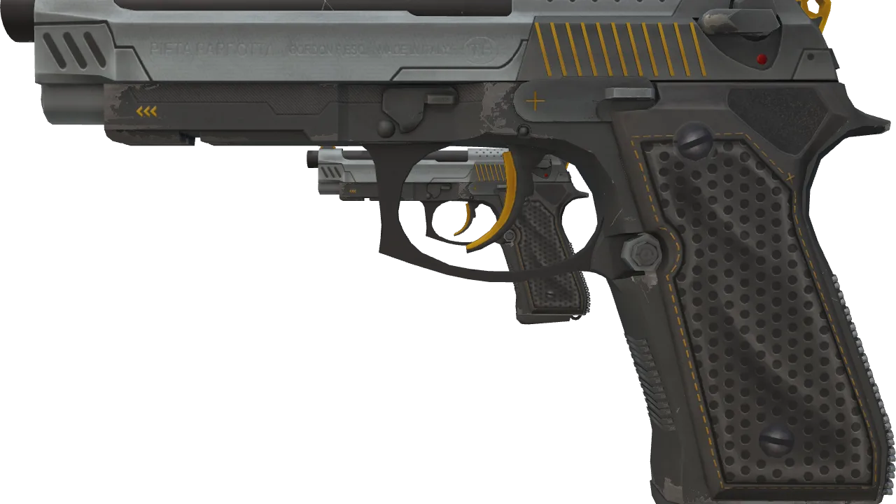 Dual Berettas | Ventilators (Field-Tested) — Dust II light, front